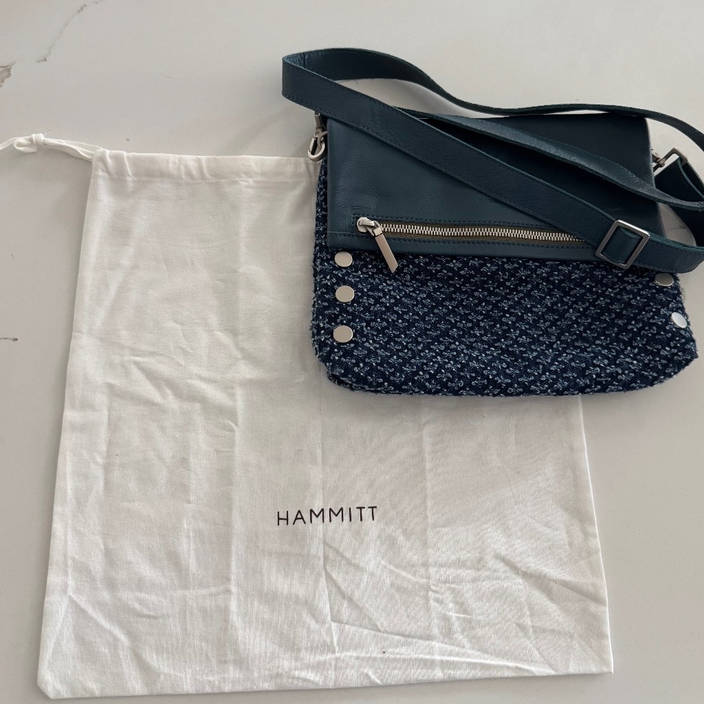 Hammitt VIP Medium Crossbody Bag - Limited Edition Weekend Blues - Picture 6 of 8